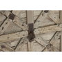 DKD Home Decor Decoración de Pared Teca Ventana Antigua 74x3x122 cm