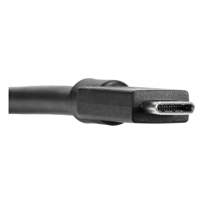 Targus Cable USB-C a USB-C de 1,8 m con montaje de tornillo, Negro