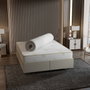 Hanah Home Colchón 130x190 - Espuma 100% sin muelles, Altura 6 cm, Color Blanco