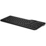 HP 460 Multi-Device Teclado Plano Inalámbrico Bluetooth Negro Diseño EE. UU. con Teclado Numérico
