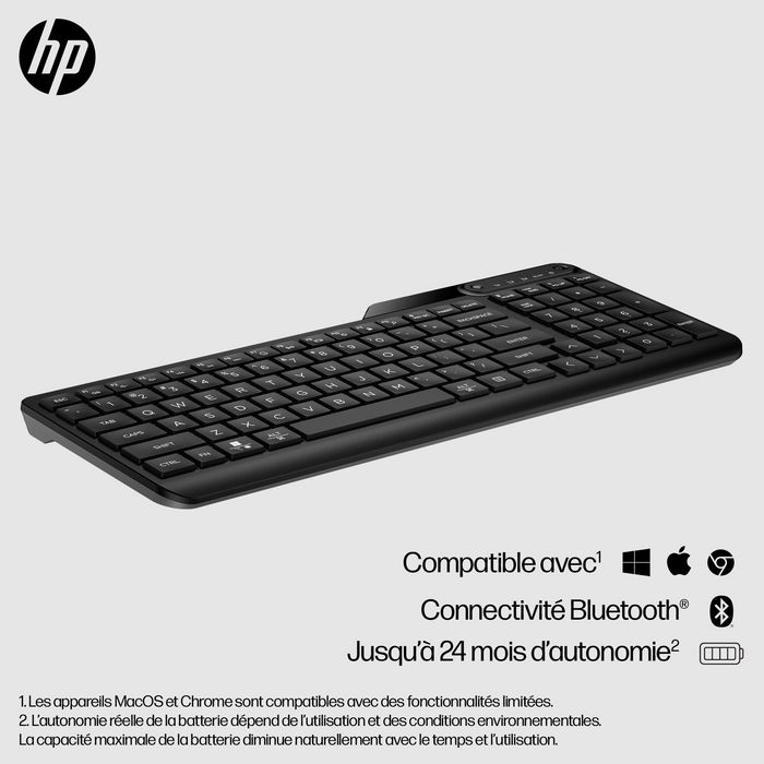 HP Teclado inalámbrico HP 460 full-size negro