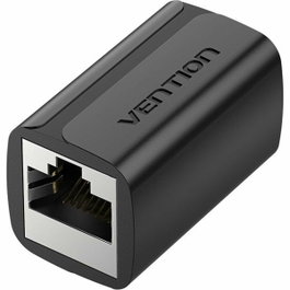 Vention Adaptador Conector RJ45 Cat.7 FTP Negro IPWB0