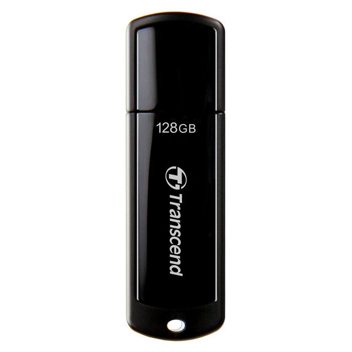 Transcend JetFlash 700 128GB USB 3.0 Stick Negro