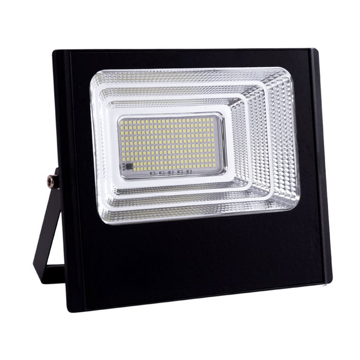 greenice Proyector LED Solar 120W Blanco Frío con Mando a Distancia