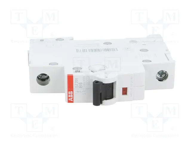 ABB Interruptor magnetotérmico SZ200 6A 1 polo Caract B ABB Interruptor magnetotérmico SZ200 6A 1 polo Caract B
