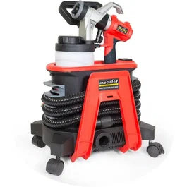 Mecafer HVS 1200 Pistola de pintura eléctrica HVLP 1200W 3 boquillas latón