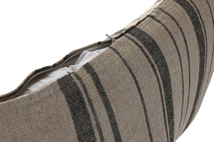 DKD Home Decor Cojín de Lino Natural 60x40 cm (Pack de 2)