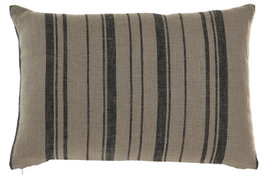 DKD Home Decor Cojín de Lino Natural 60x40 cm (Pack de 2)