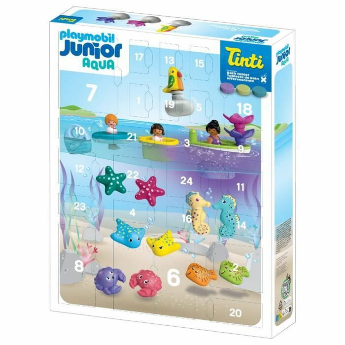 PLAYMOBIL Calendario de Adviento Junior 71777 JUNIOR & Tinti, 31 piezas PLAYMOBIL Calendario de Adviento Junior 71777 JUNIOR & Tinti, 31 piezas