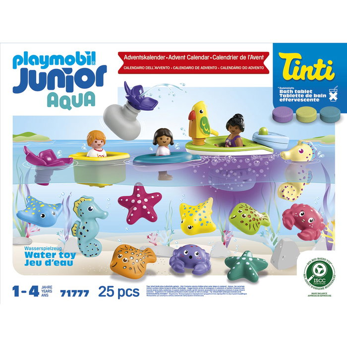 Playmobil Calendario de Adviento Baño Junior 71777 | Sorpresas Navideñas +12 meses