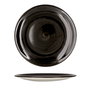 Summa Set de 6 Platos Llanos Spiral/Rustic 28 cm Gris Oscuro