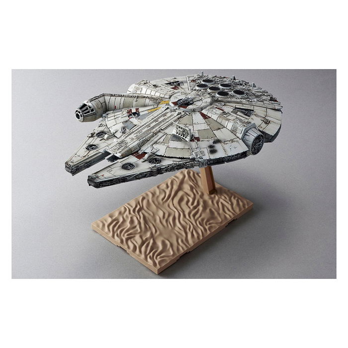 Revell Kit de Montaje Millennium Falcon Bandai Star Wars 1:144 - Modelo de Nave Espacial de 196 Piezas Revell Kit de Montaje Millennium Falcon Bandai Star Wars 1:144 - Modelo de Nave Espacial de 196 Piezas