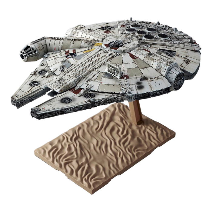 Revell Kit de Montaje Millennium Falcon Bandai Star Wars 1:144 - Modelo de Nave Espacial de 196 Piezas Revell Kit de Montaje Millennium Falcon Bandai Star Wars 1:144 - Modelo de Nave Espacial de 196 Piezas