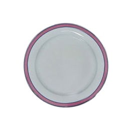 MAROC Plato Llano Burdeos 27 cm - Vajilla - Colección Maroc (Set de 6)