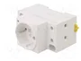 SCHNEIDER ELECTRIC Enchufe tipo F (Schuko) ACTI9 para raíl DIN