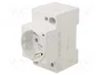 SCHNEIDER ELECTRIC Enchufe tipo F (Schuko) ACTI9 para raíl DIN