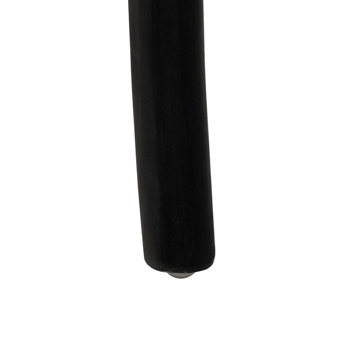 Ixia Silla de Madera de Olmo Contract Negra 45 x 42 x 86 cm