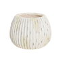 DKD Home Decor Jarrón Magnesia Blanco 36x36x26 cm