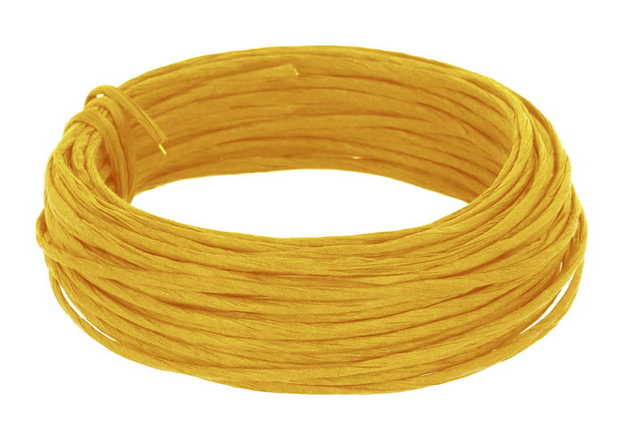 Innspiro Alambre recubierto de papel amarillo 3mm x 10m Innspiro Alambre recubierto de papel amarillo 3mm x 10m