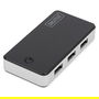 Digitus Hub USB 3.0 4 Puertos Type-A Negro con Fuente de Alimentación 5V DC 3.5A USB 3.2 Gen 1 (3.1 Gen 1) 5000 Mbit/s