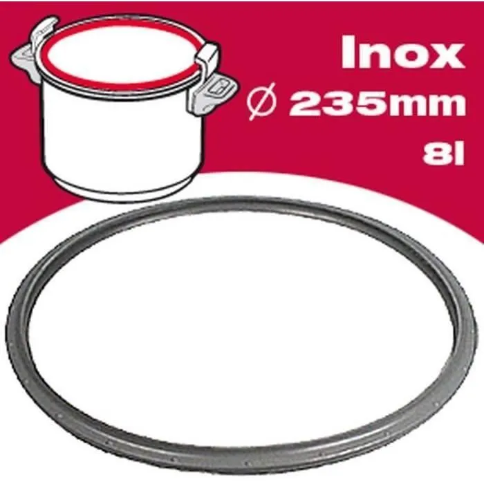 Junta para Olla SEB 791947 Acero Inoxidable Ø 23,5 cm