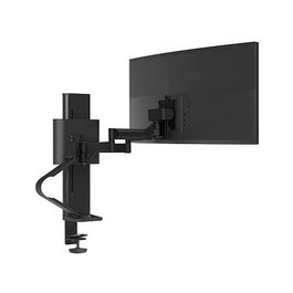 Ergotron 45-630-224 Soporte Monitor Single con Abrazadera, 9.8 kg, 38" (96.5 cm), Ajuste de Altura y Rotación, Negro