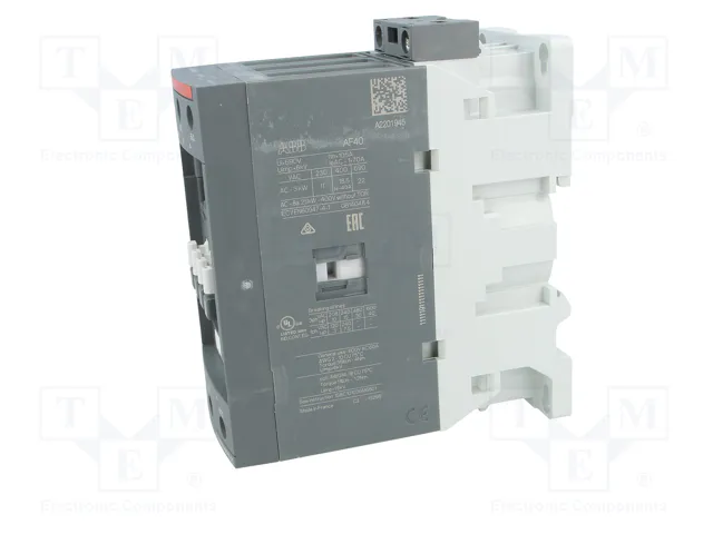 ABB Contactor AF Serie 40A 3-polar NO x3 ABB Contactor AF Serie 40A 3-polar NO x3