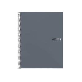Bloc Miquelrius The Original Notebook 1 Micro.Tapa Extra A4 80H 90G Cuadric.5X5 Gris Grafito (Set de 5)