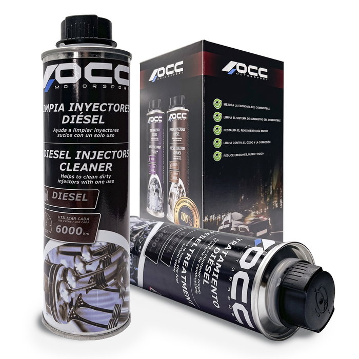 Occ Motorsport ZOCCA0007 Kit Tratamiento Pre ITV Diesel - Limpia Inyectores y Optimiza Combustible