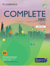 CAMBRIDGE, Complete First Workbook with answers with audio EN - (21).(WB+KEY+CD).COMPLETE FIRST CERTIFICATE 3RD.ED