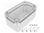 FIBOX PICCOLO Carcasa Universal Gris