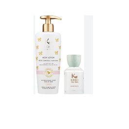 Tulipán Negro Estuche Pack Regalo Keko Loción Corporal + Colonia 100 mL + Toalla Regalo