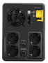 APC BX2200MI-GR Sistema de Alimentación Ininterrumpida Línea Interactiva 2,2 kVA 1200 W 4 Salidas AC Compacto Negro