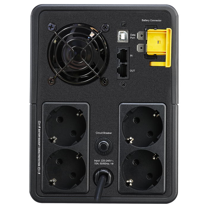 APC Back-UPS Tower BX2200MI-GR UPS 1200W 2200VA 4 Salidas Schuko