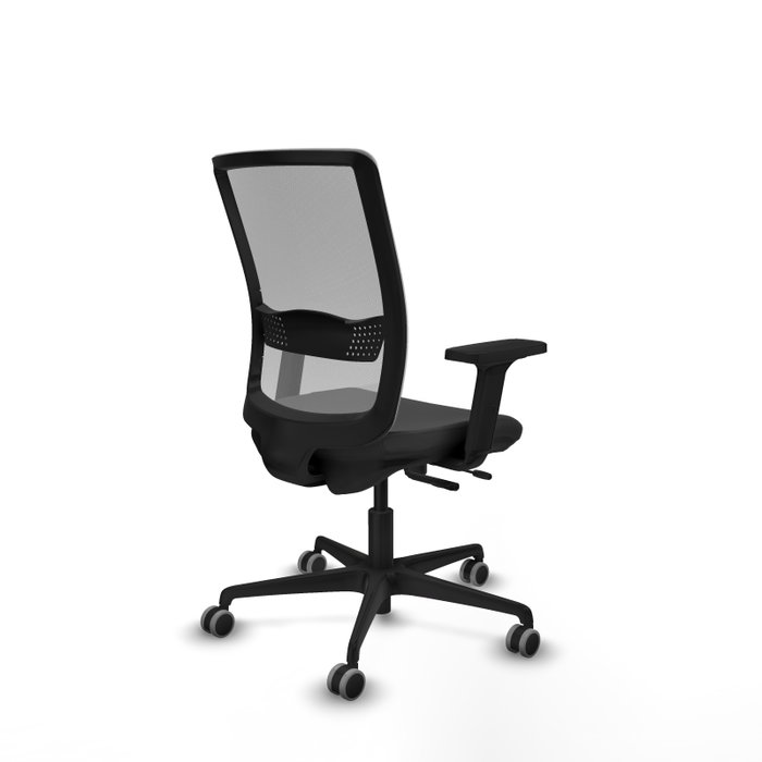 PIQUERAS Y CRESPO Silla de oficina Haches Gris con mecanismo Sincro/Traslack PIQUERAS Y CRESPO Silla de oficina Haches Gris con mecanismo Sincro/Traslack
