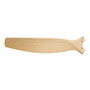 Edm Ventilador de techo inteligente Kara de 132 cm, color Madera/negro
