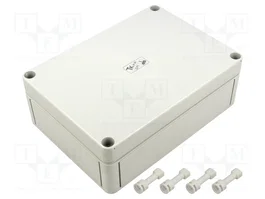 SPELSBERG TK PC 1813-6F-O Carcasa Universal de Policarbonato Gris