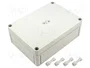 SPELSBERG TK PC 1813-6F-O Carcasa Universal de Policarbonato Gris