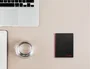 Liderpapel Cuaderno Espiral A7 Micro Wonder Tapa Plástico 100 Hojas Cuadro 5mm 4 Bandas Negro