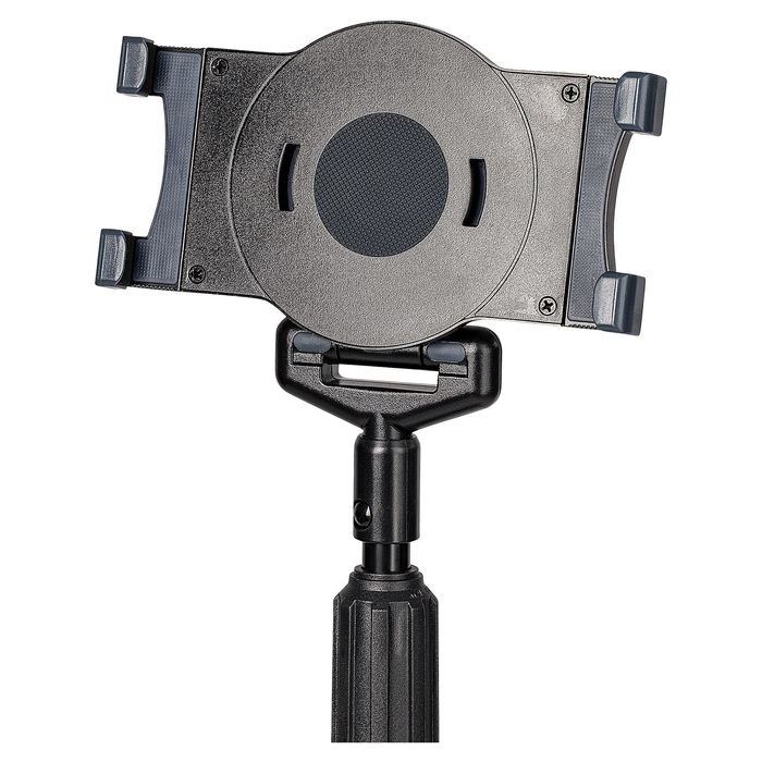 StarTech Carro/Soporte Móvil con Ruedas para Tablet, Altura Ajustable, Base con Ruedas Bloqueables para Tablets de 7 a 11 Pulgadas, Negro - 0.9 kg
