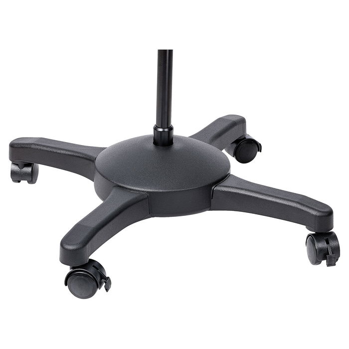 StarTech Carro/Soporte Móvil con Ruedas para Tablet, Altura Ajustable, Base con Ruedas Bloqueables para Tablets de 7 a 11 Pulgadas, Negro - 0.9 kg