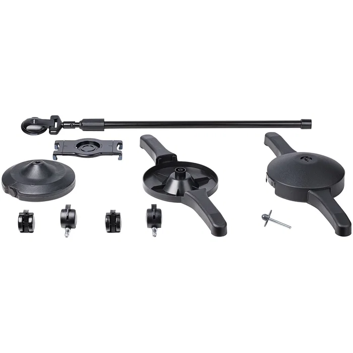 StarTech.com STNDTBLTMOB Soporte Móvil y Carro para Tablet con Ruedas, Altura Ajustable 92-147 cm, Compatible iPad 7-11", Samsung Galaxy Tab y Tablets Android