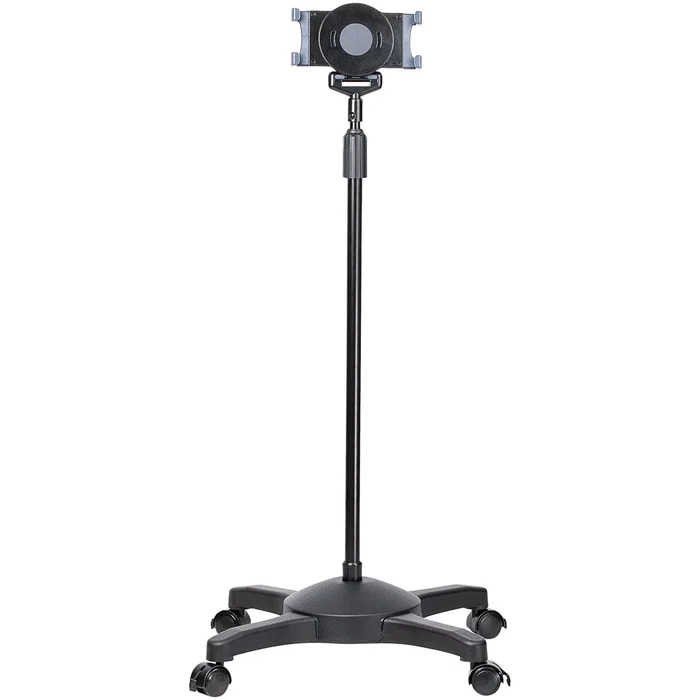 StarTech.com STNDTBLTMOB Soporte Móvil y Carro para Tablet con Ruedas, Altura Ajustable 92-147 cm, Compatible iPad 7-11", Samsung Galaxy Tab y Tablets Android