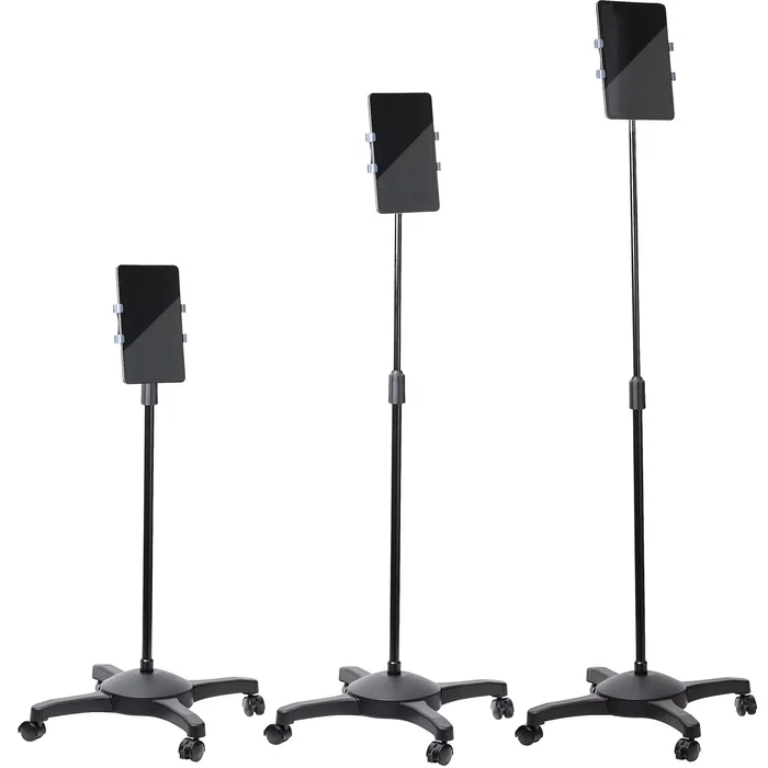 StarTech.com STNDTBLTMOB Soporte Móvil y Carro para Tablet con Ruedas, Altura Ajustable 92-147 cm, Compatible iPad 7-11", Samsung Galaxy Tab y Tablets Android