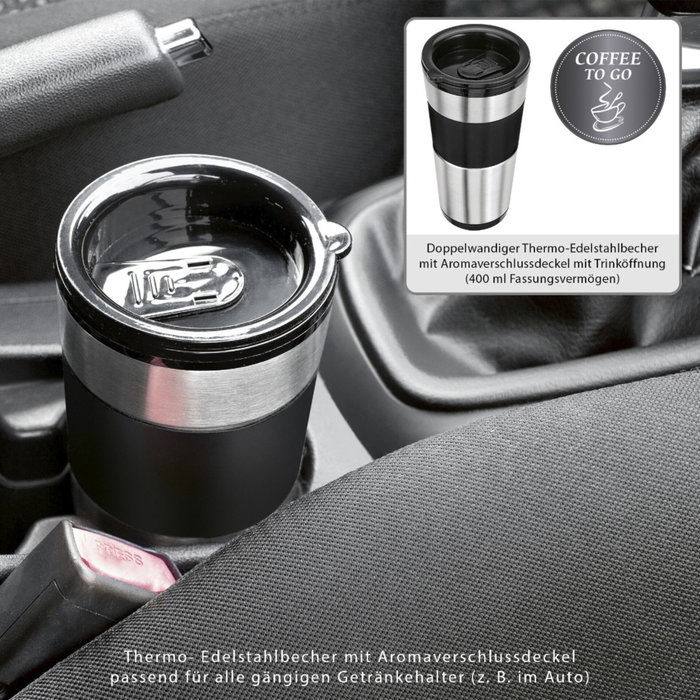 Clatronic KA 3733 Coffee to go Cafetera de una taza Clatronic KA 3733 Coffee to go Cafetera de una taza