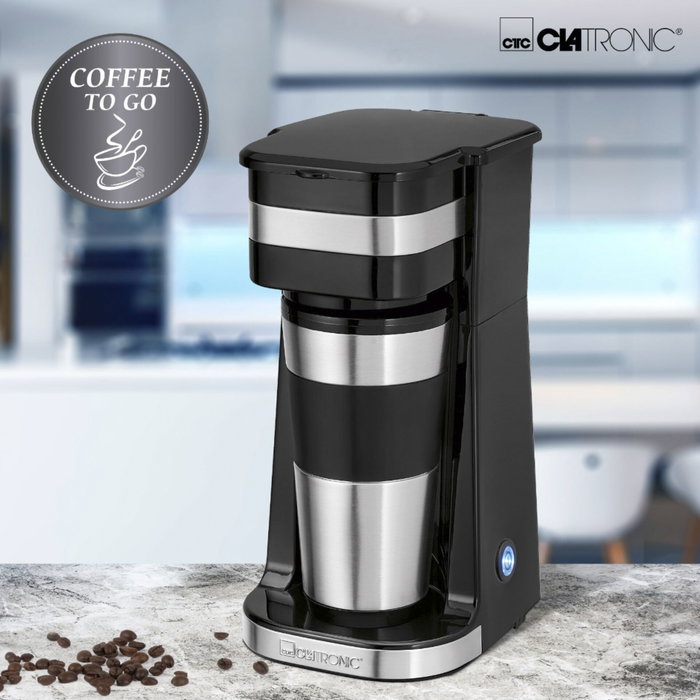 Clatronic KA 3733 Coffee to go Cafetera de una taza Clatronic KA 3733 Coffee to go Cafetera de una taza