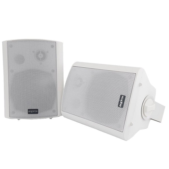 Approx APPSPK+ Altavoces Autoamplificados 60W 2.0 Bluetooth, Inalámbricos y Alámbricos, Blanco, Para Ordenador/Hogar/Oficina, Con Conector 3.5 mm y RCA, Frecuencia 85-20000 Hz