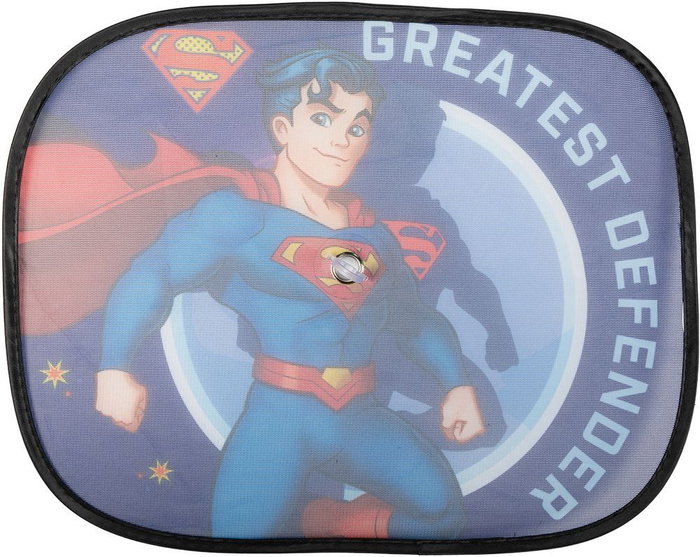 Licensing Parasol Lateral Superman CZ10972 44x35 cm 2 Piezas Protección UV