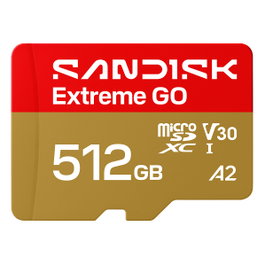 SanDisk Extreme GO 512GB MicroSDXC