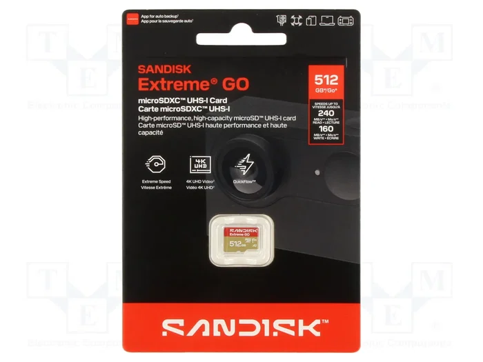SanDisk Extreme GO 512 GB MicroSDXC